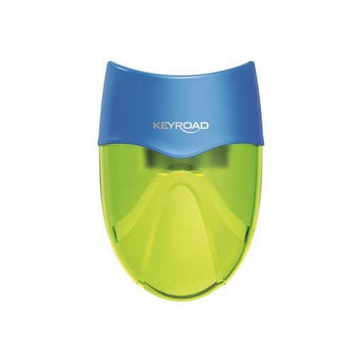 Hegyező 2 lyukú tartályos 12 db/display Keyroad Mellow vegyes színek