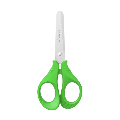 Olló 13 cm tompa fejű 20 db/display Keyroad Start vegyes színek