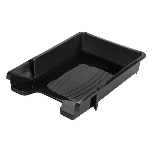 Bluering irattálca műanyag 460 fekete 355x255x55 mm asztali dokumentumtálca