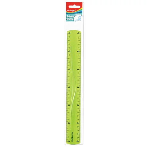 Keyroad flexibilis vonalzó 30 cm kék