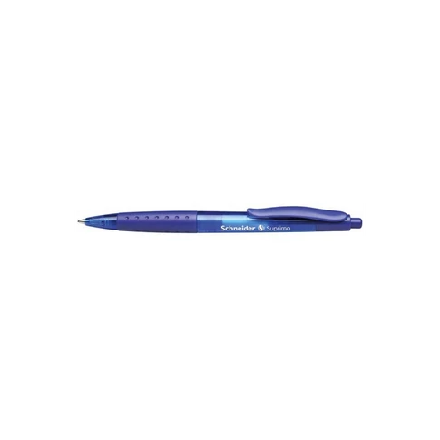 Golyóstoll nyomógombos 0,5mm Schneider Suprimo írásszín kék