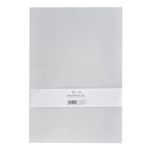 Bluering félfamentes rajzlap A4 10 ív pántolt csomagban, kreatív rajzfelhasználásra