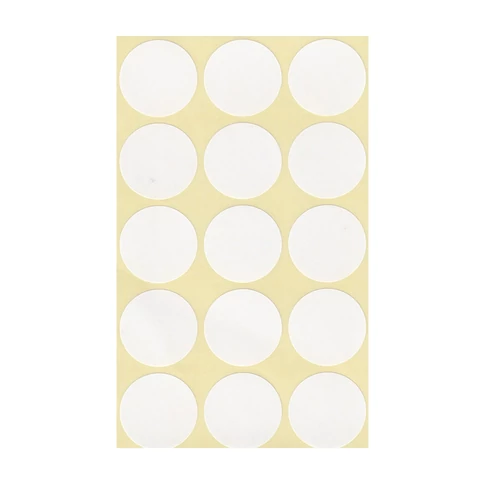 Etikett címke, 25mm, körcímke 60 db/csomag