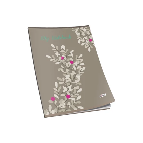 Füzet glitteres CONNECT A/4, 40 lap, 80gr papír, kockás