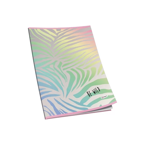 Füzet glitteres CONNECT A/4, 40 lap, 80gr papír, kockás