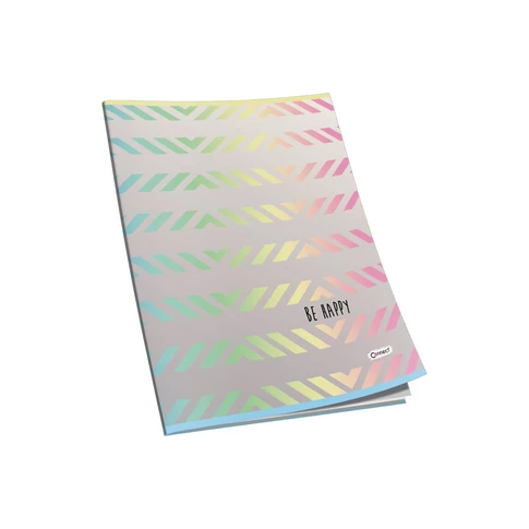 Füzet glitteres CONNECT A/5, 40 lap, 80gr papír, kockás