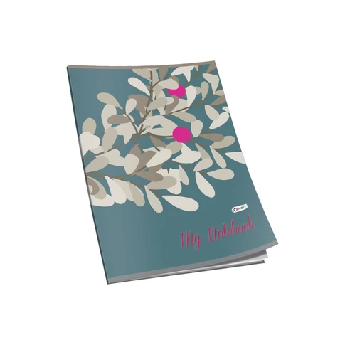 Füzet glitteres CONNECT A/5, 40 lap, 80gr papír, kockás