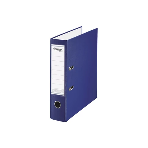 Fornax Master A4 méretű 8 cm gerincű iratrendező sötétkék borítással