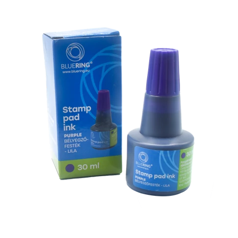 Bélyegzőfesték 30ml, Bluering® Flower lila