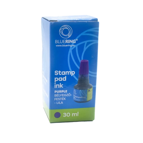 Bélyegzőfesték 30ml, Bluering® Flower lila