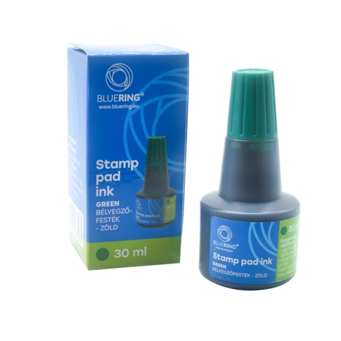 Bélyegzőfesték 30ml, Bluering® Flower zöld