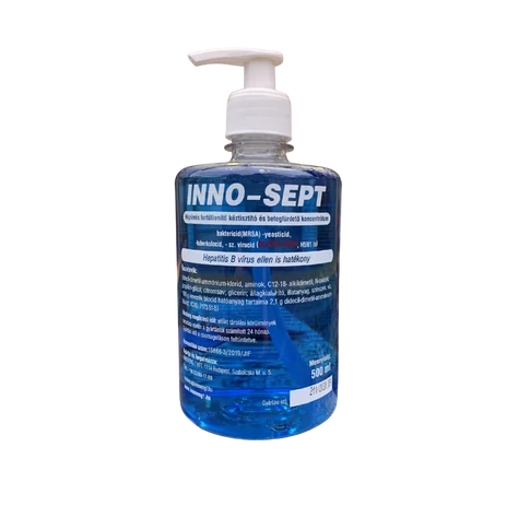 Folyékony szappan fertőtlenítő hatással pumpás 500 ml Inno-Sept