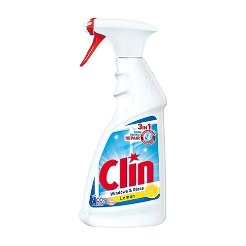 W&G Clin Lemon ablaktisztító spray, 500 ml, citrom illattal