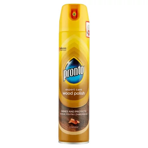 Bútorápoló aerosol 250 ml Pronto® Expert Care Classic