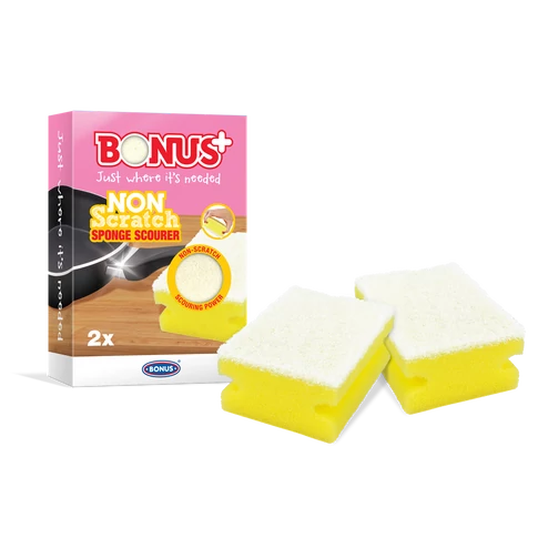 Mosogatószivacs karcmentes 2 db/csomag Bonus_B353