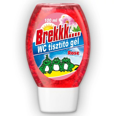WC tisztító gél utántöltő 100 ml Brekk piros