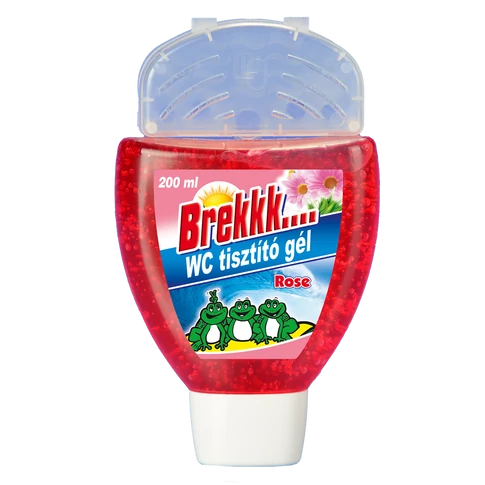 WC illatosító gél 200 ml + kosár Brekk piros