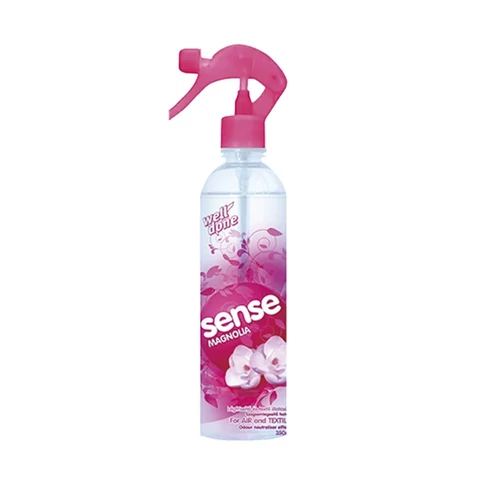Sense Magnolia légfrissítő és textil illatosító spray 350 ml – szórófejes szoba- és textilek frissítéséhez