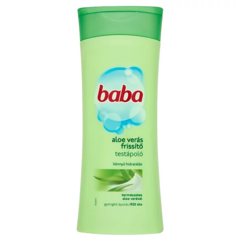 Testápoló 400 ml Baba Aloe Vera