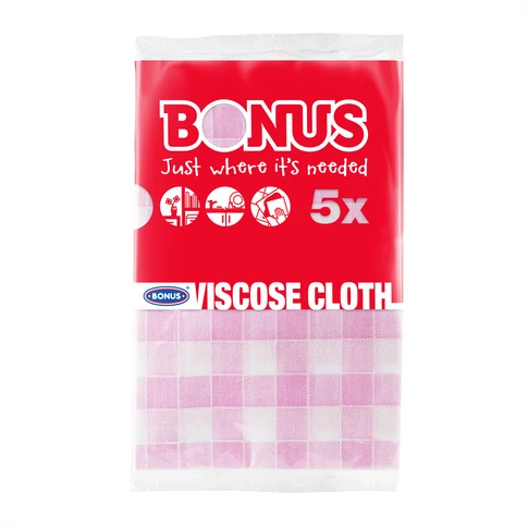 Mosogató kendő 5 db/csomag Viszkóz Bonus_B347
