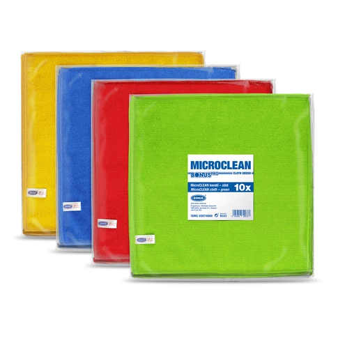 Microszálas kendő MicroClean BonusPro piros_B326
