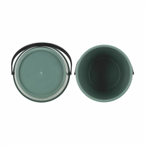 Többcélú zöld vödör műanyagból 5 literes méretben – tároláshoz és tisztításhoz