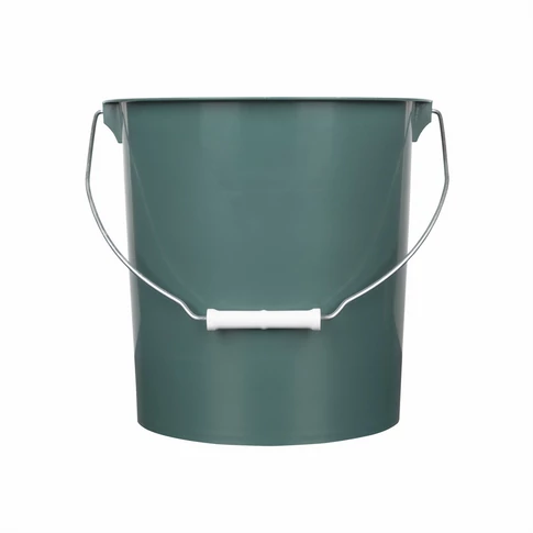 10 literes műanyag vödör, fém füllel, fedél nélkül