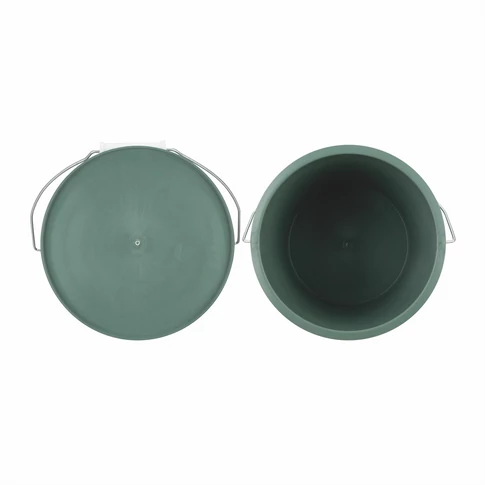 Műanyag vödör, fém füllel, fedél nélkül, 10 literes