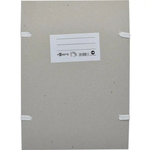 Natúr karton irományfedél szalaggal és klappal, dokumentumok rendezéséhez - Bluering®