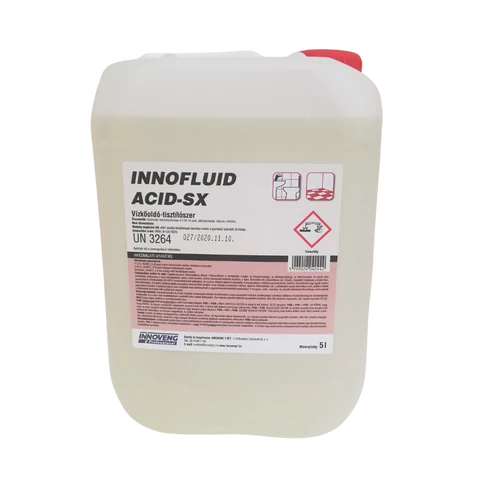 Vízkőoldó 5 liter habzó Innofluid Acid-Sx