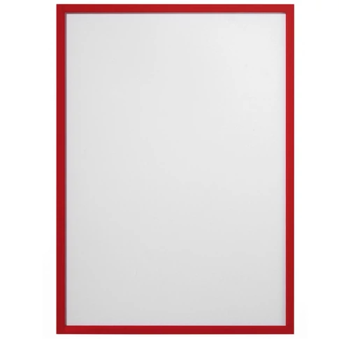 Infókeret A4, mágneses ITSA4M 01 Franken piros