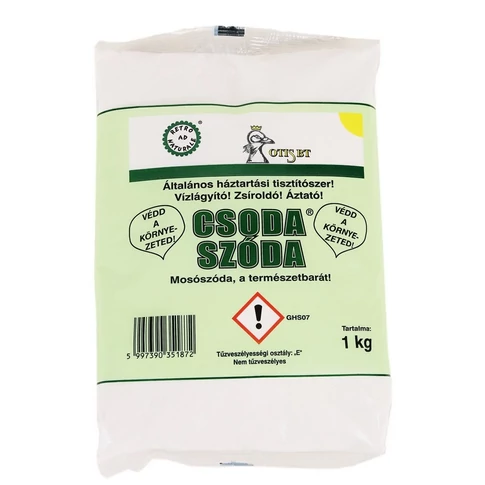 Mosószóda 1 kg nátrium-karbonát (Na2CO3) háztartási tisztítószer