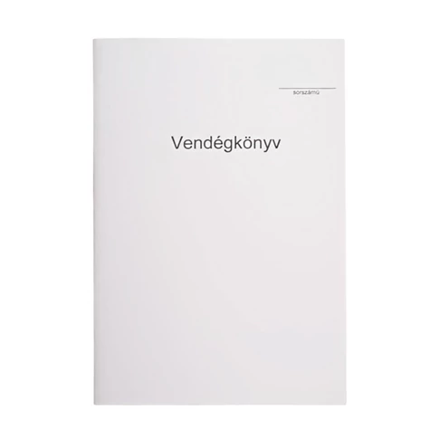 Vendégkönyv A/5