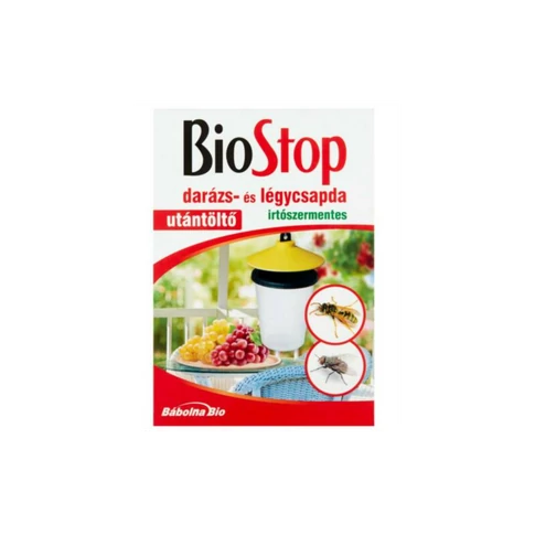 Darázs és légycsapda (1db csapda+3 db utántöltő) Biostop