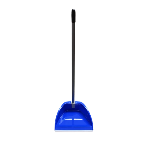 Műanyag, hosszú nyelű, menetes és behajtható szemetes lapát – ergonomikus takarítóeszköz kényelmes használathoz