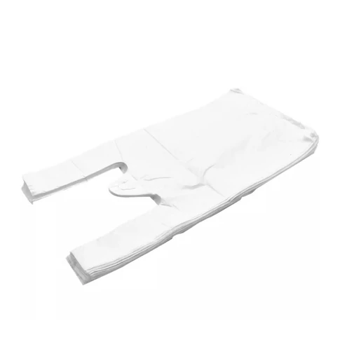 Fehér ingvállas táska 400 × 600 mm, 500 db-os kiszerelés