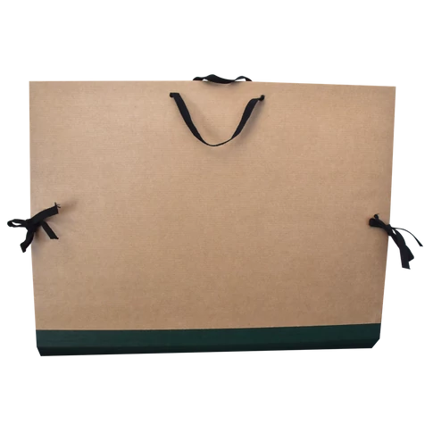 Rajztábla tartó, rajzlaptartó B3, méret karton, szalagfüles Bluering® prémium