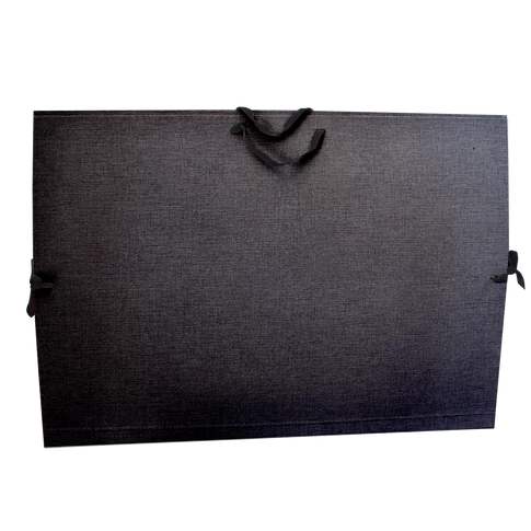 Rajztábla tartó, rajzlaptartó A1, méret műbőr, szalagfüles Bluering® prémium