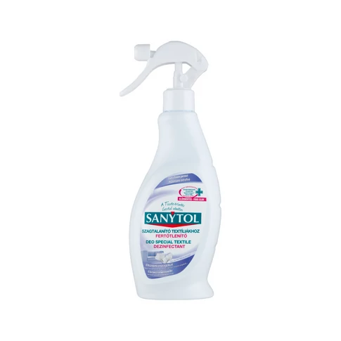 Fertőtlenítő hatású tisztítószer textilre szórófejes 500 ml Sanytol