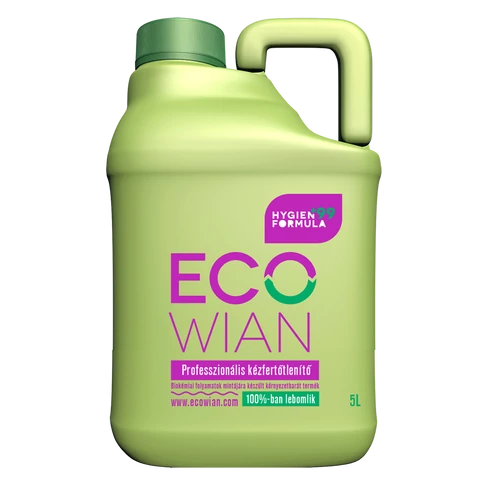 Fertőtlenítő hatású tisztítószer 5 liter Ecowian Higén +99