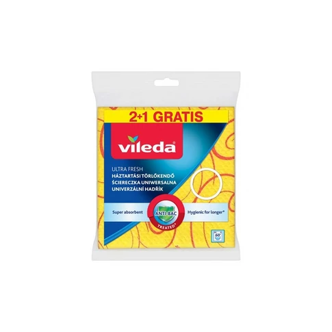 Törlőkendő háztartási 2+1 db/csomag Ultra Fresh Vileda_F2535U
