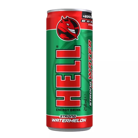 Energiaital 0,25l HELL Strong Watermelon