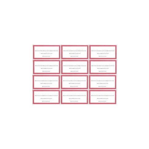 Füzetcímke ZÁTONYI 12db-os egyszínű 20 ív/csomag