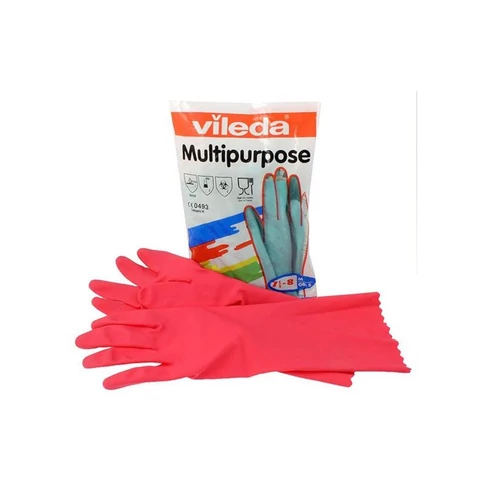 Gumikesztyű M háztartási Multipurpose Vileda piros_100153