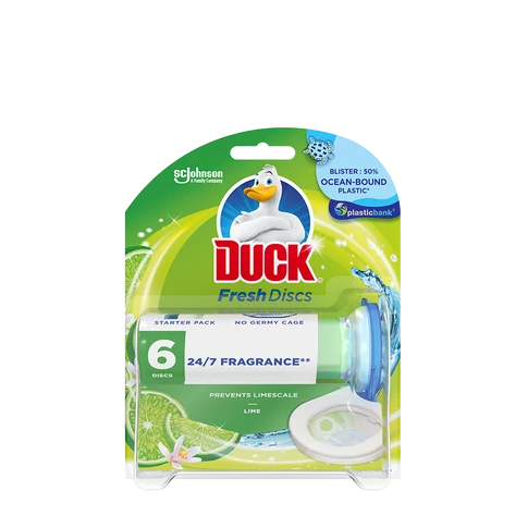 WC öbíltő korong zselés 36 ml Fresh Discs Duck® Lime