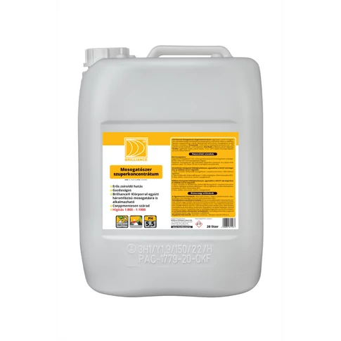 Mosogatószer 20 liter kézi szuperkoncentrátum Brilliance