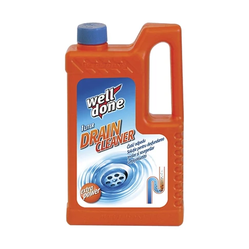 Well Done lefolyótisztító 1L – lefolyó tisztítószer, háztartási vegyiáru