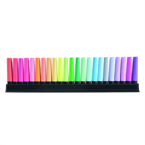 Szövegkiemelő készlet, 2-5 mm, STABILO Boss 50th Birthday 23 klf szín