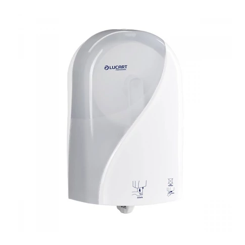 Adagoló toalettpapírhoz műanyag fehér/áttetsző Identity Toilet 2.0 Lucart_892991