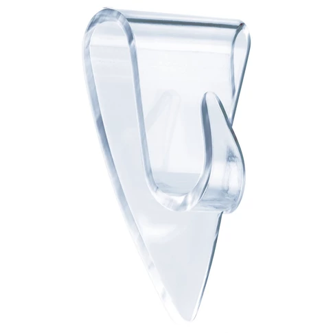 Tesa fúrás nélküli falikampó átlátszó 0,2 kg teherbírású